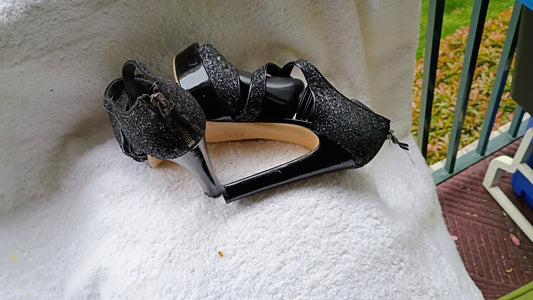 Miu Miu Strappy Black Heels – Authentic Pre-Owned – Size 40 / US 9