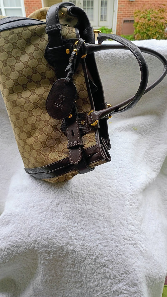 Authentic Gucci Pre-Owned Bag – Gold-Tone Hardware